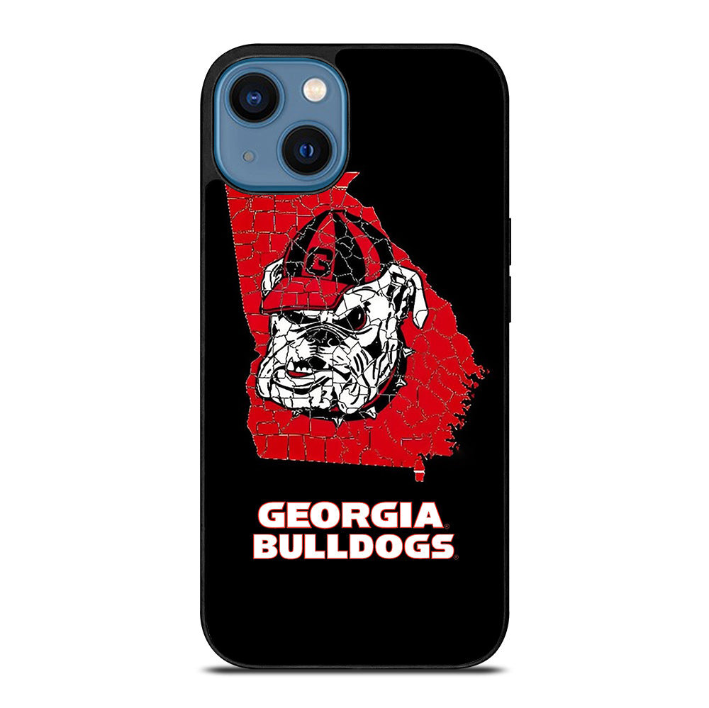 UGA GEORGIA BULLDOGS NFL ICON iPhone 14 Case Cover