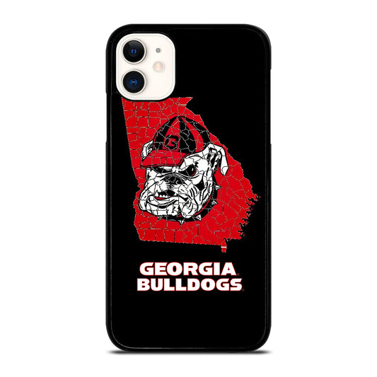 UGA GEORGIA BULLDOGS NFL ICON iPhone 11 Case Cover