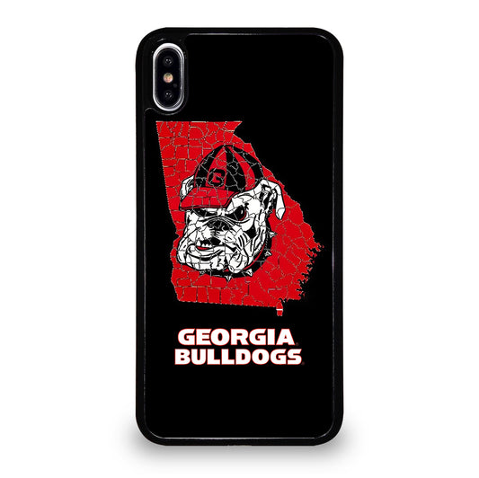 UGA GEORGIA BULLDOGS NFL ICON iPhone XS Max Case Cover