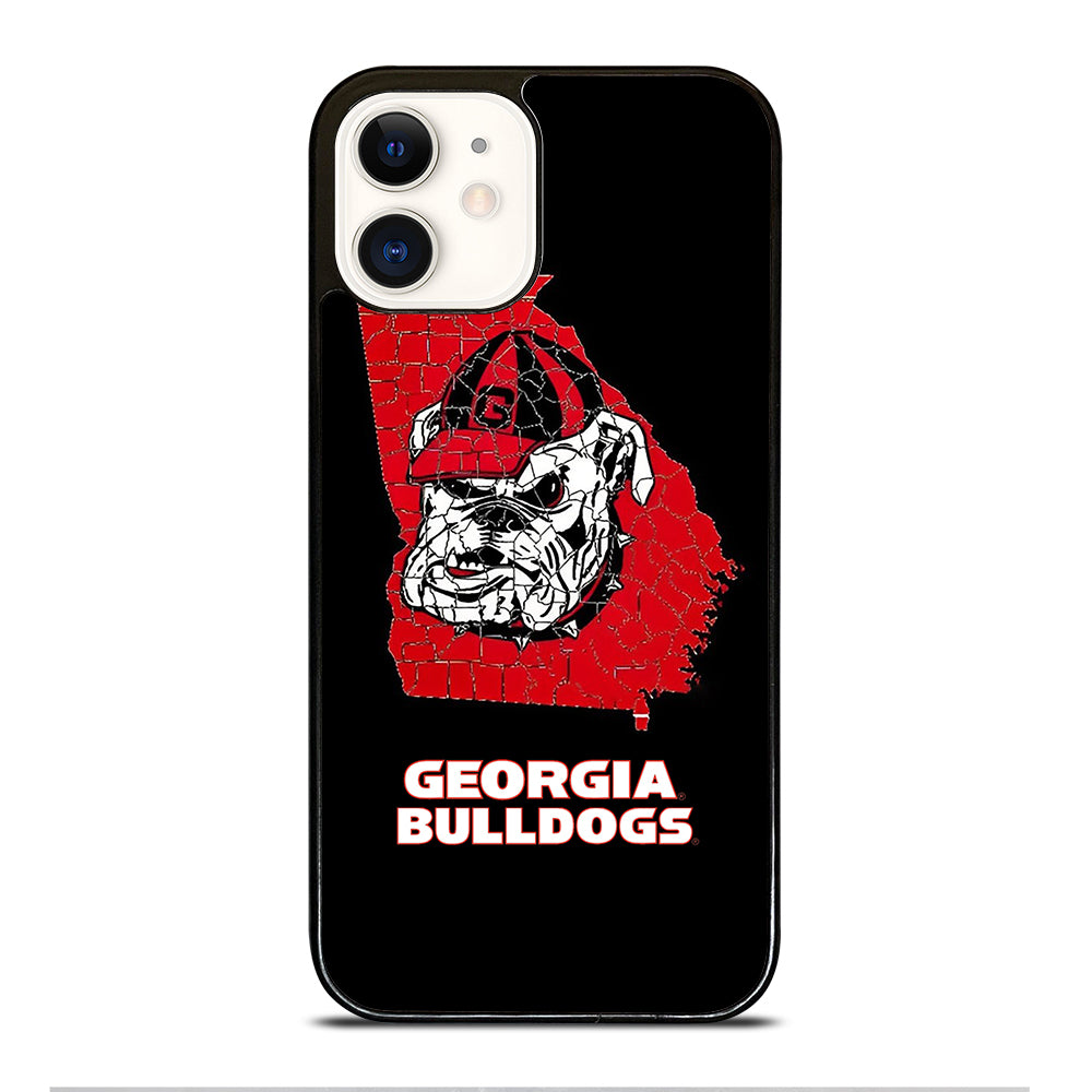 UGA GEORGIA BULLDOGS NFL ICON iPhone 12 Case Cover