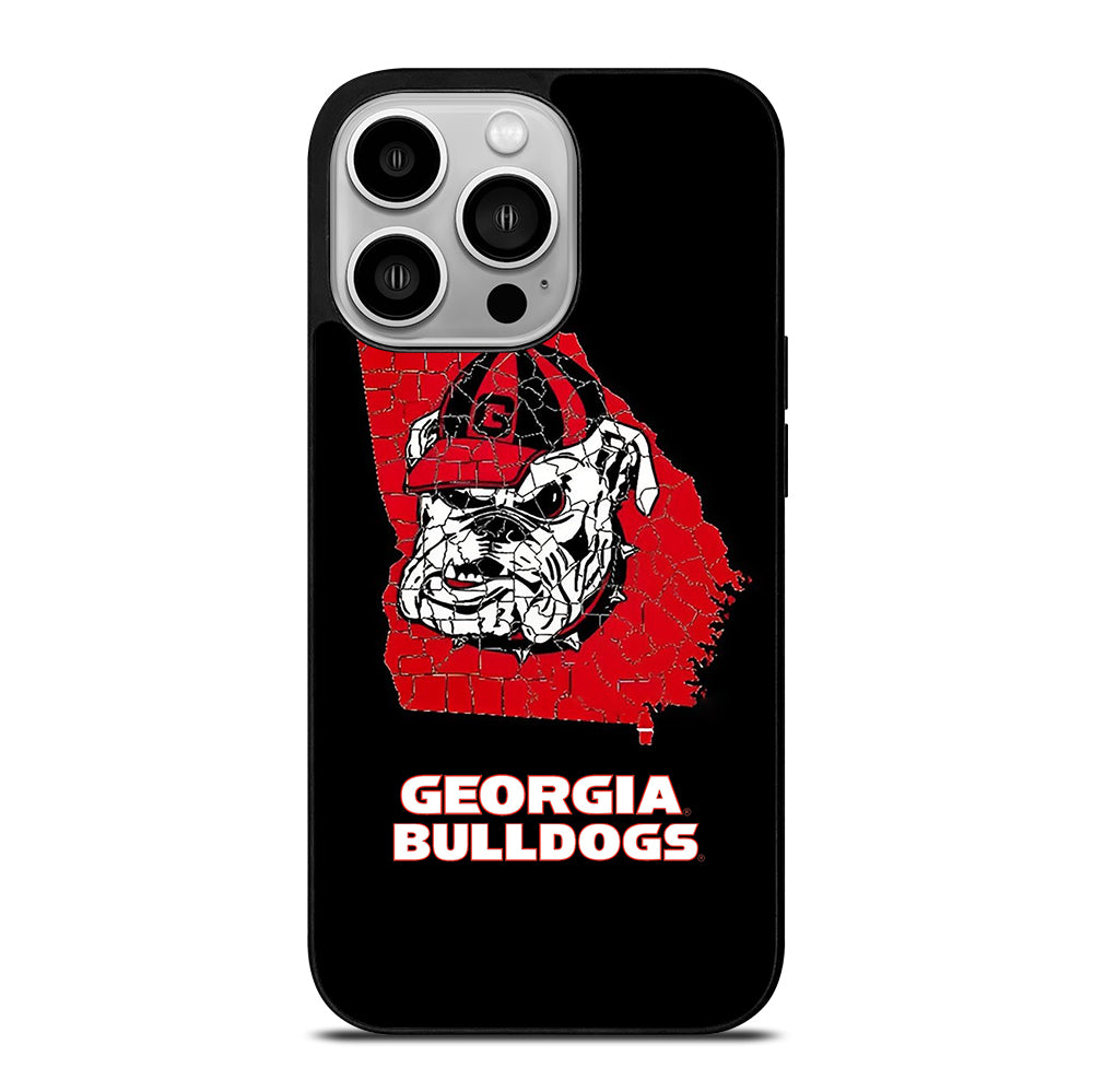 UGA GEORGIA BULLDOGS NFL ICON iPhone 14 Pro Case Cover