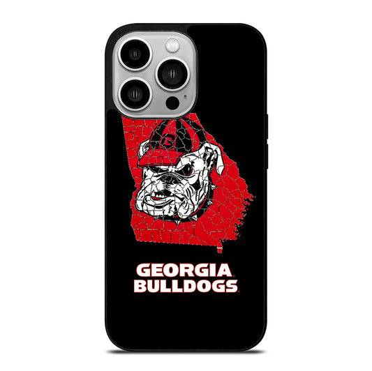 UGA GEORGIA BULLDOGS NFL ICON iPhone 14 Pro Case Cover