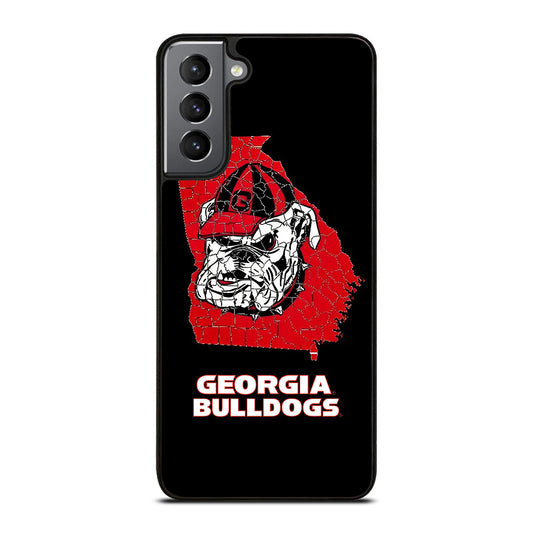 UGA GEORGIA BULLDOGS NFL ICON Samsung Galaxy S21 Plus Case Cover