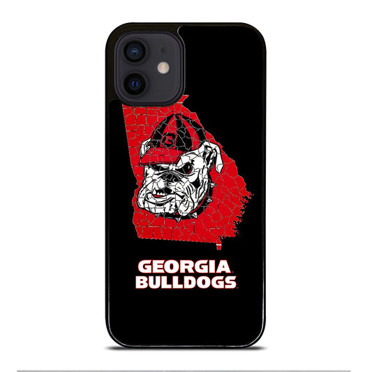 UGA GEORGIA BULLDOGS NFL ICON iPhone 12 Mini Case Cover