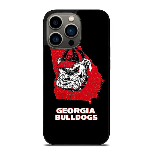 UGA GEORGIA BULLDOGS NFL ICON iPhone 13 Pro Case Cover