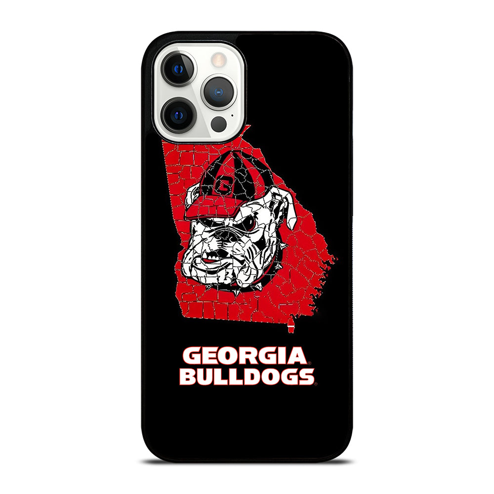 UGA GEORGIA BULLDOGS NFL ICON iPhone 12 Pro Max Case Cover