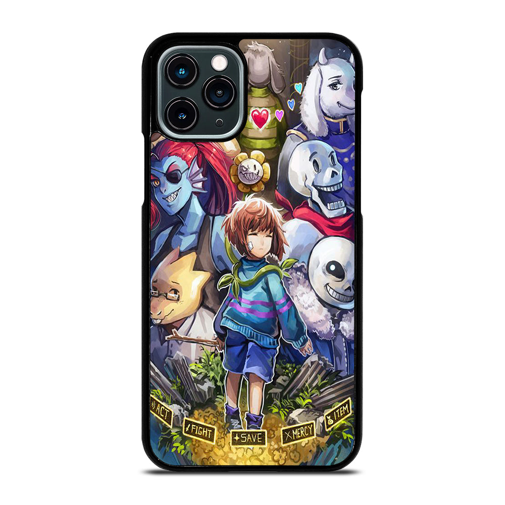 UNDERTALE CHARACTER iPhone 11 Pro Case Cover