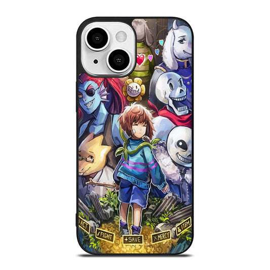 UNDERTALE CHARACTER iPhone 13 Mini Case Cover