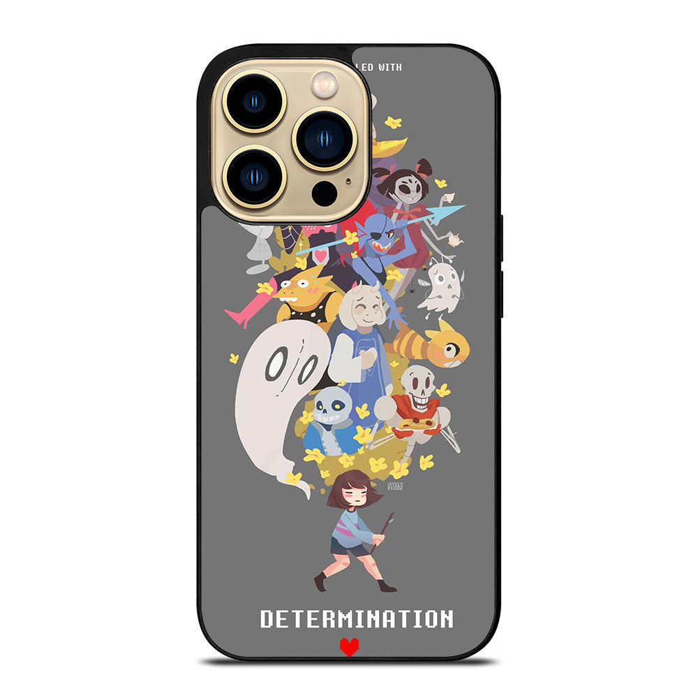 UNDERTALE CHARACTER CARTOON iPhone 14 Pro Max Case Cover