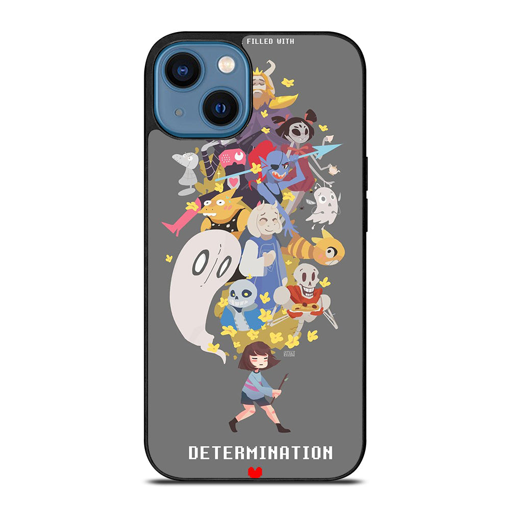 UNDERTALE CHARACTER CARTOON iPhone 14 Case Cover