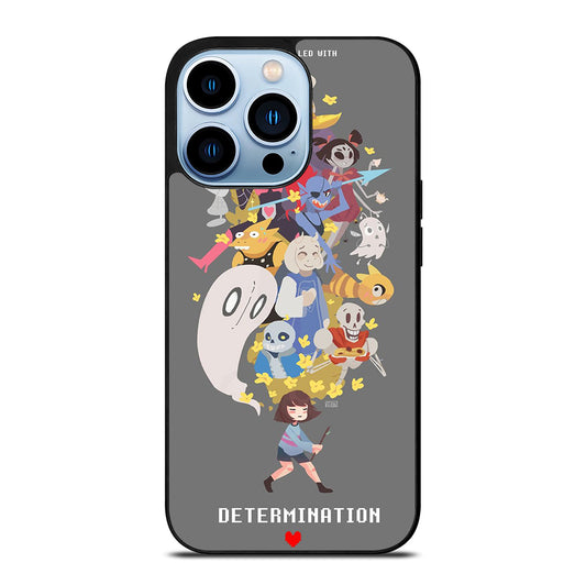 UNDERTALE CHARACTER CARTOON iPhone 13 Pro Max Case Cover