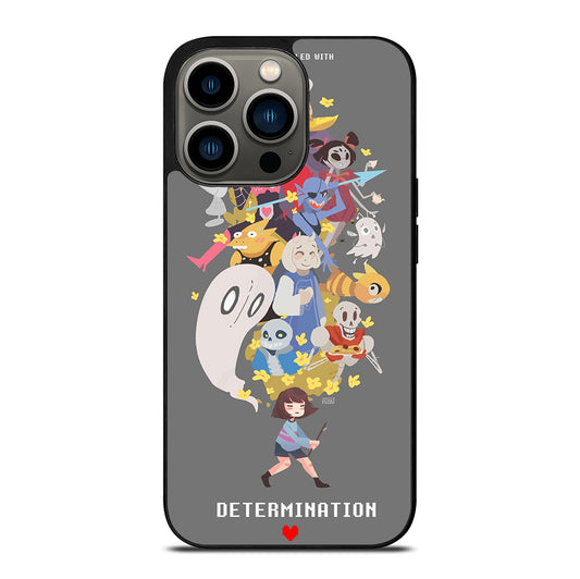 UNDERTALE CHARACTER CARTOON iPhone 13 Pro Case Cover