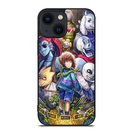 UNDERTALE CHARACTER iPhone 14 Plus Case Cover