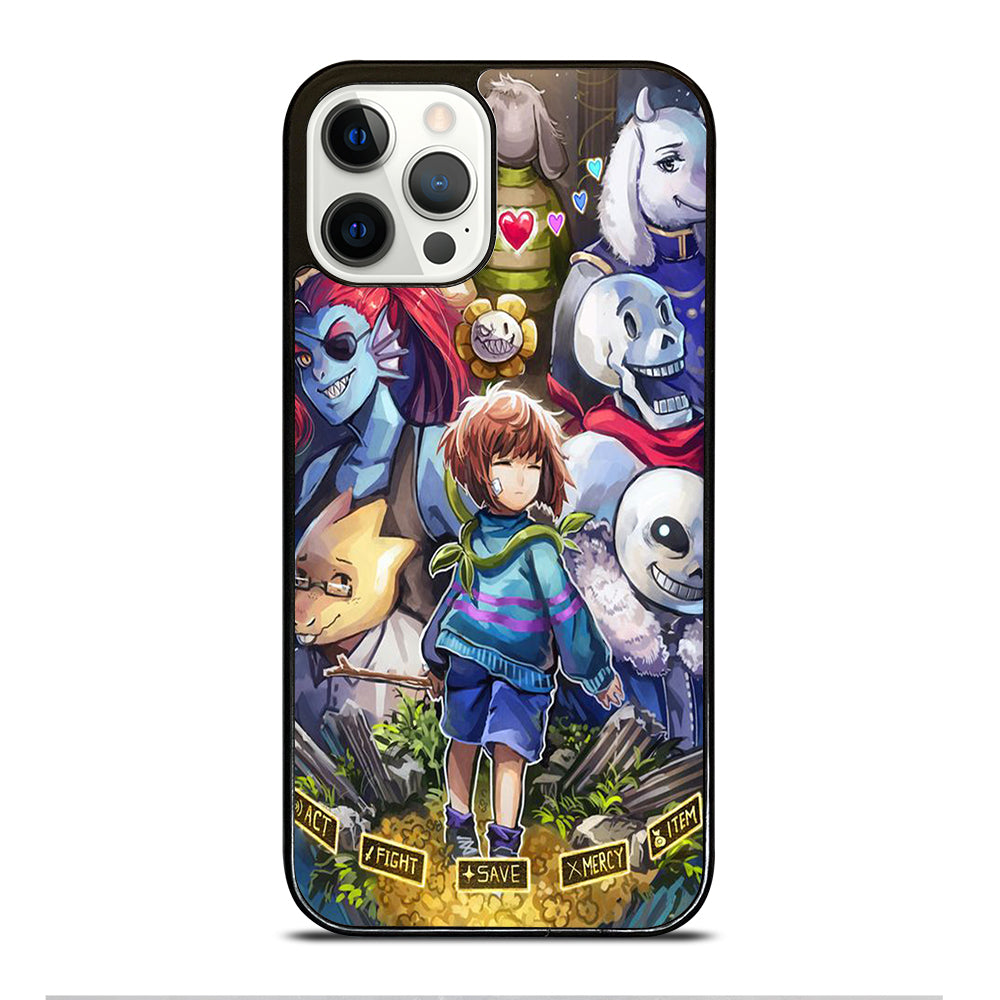 UNDERTALE CHARACTER iPhone 12 Pro Case Cover