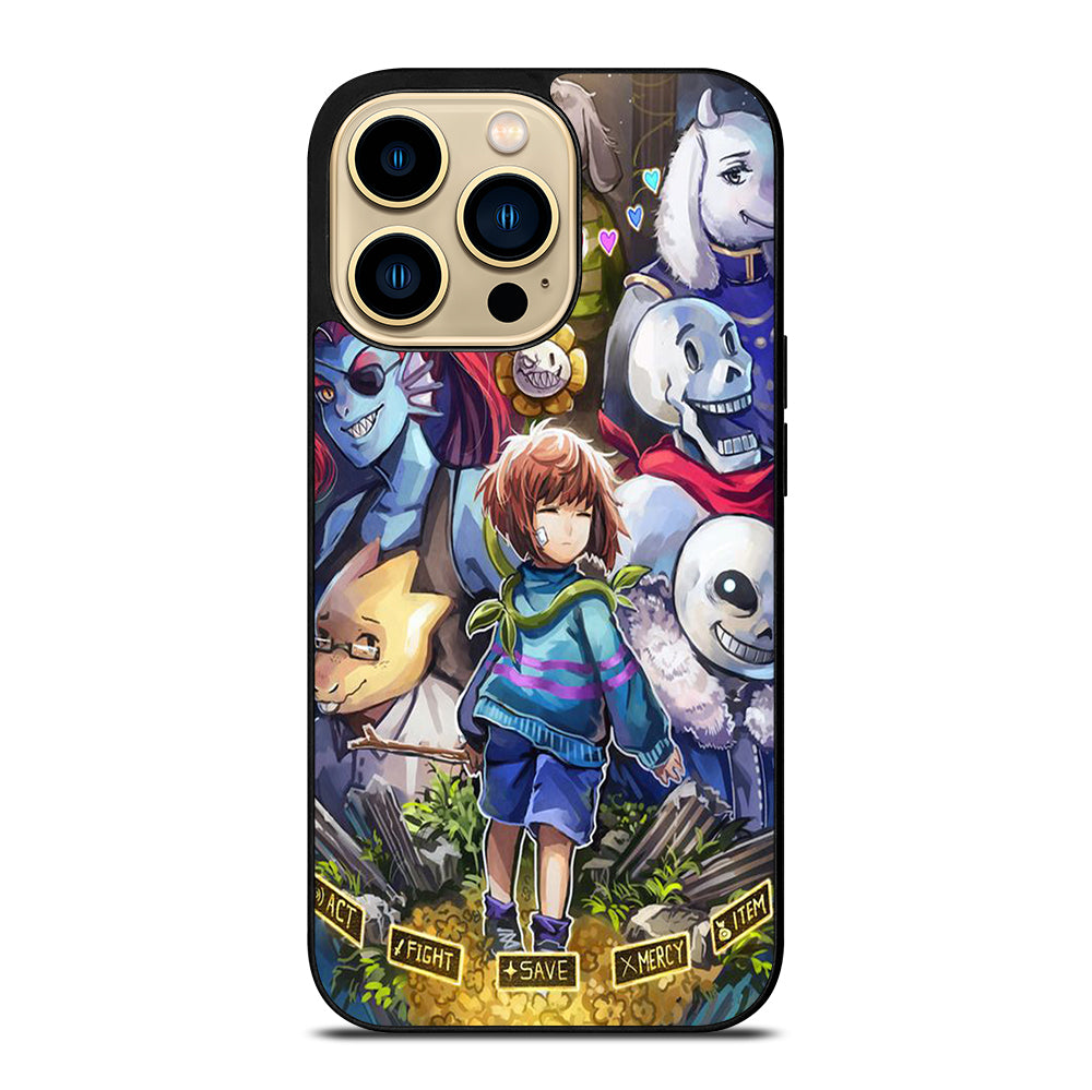 UNDERTALE CHARACTER iPhone 14 Pro Max Case Cover