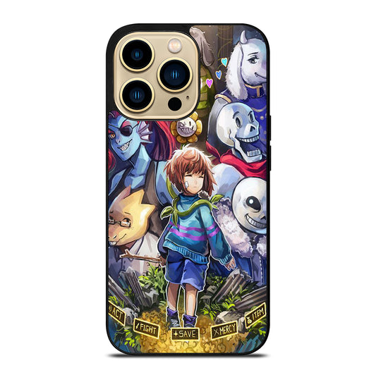 UNDERTALE CHARACTER iPhone 14 Pro Max Case Cover
