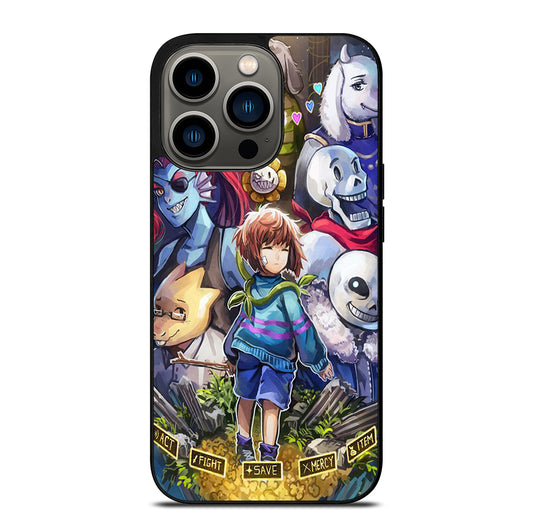 UNDERTALE CHARACTER iPhone 13 Pro Case Cover