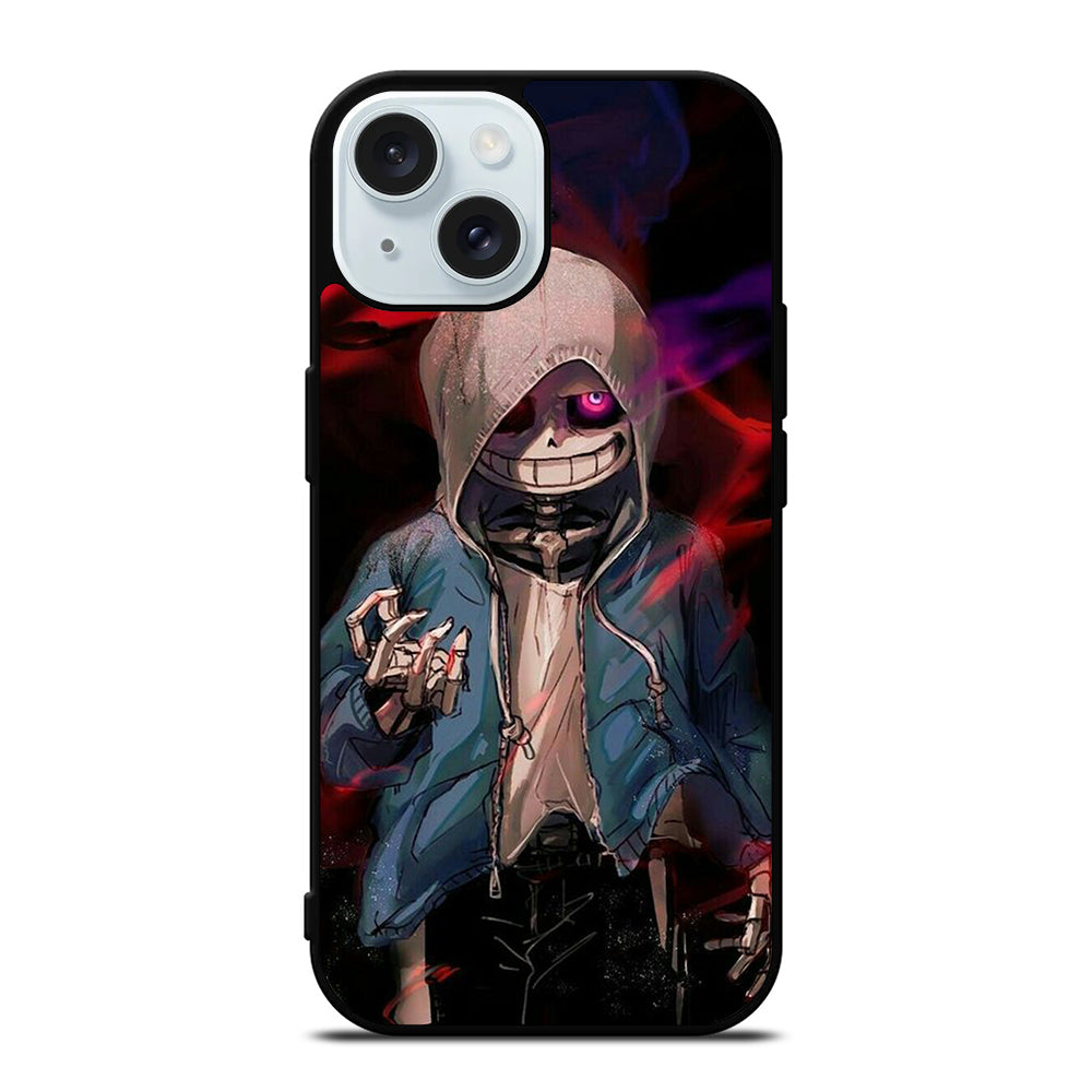 UNDERTALE SANS ART iPhone 15 Case Cover