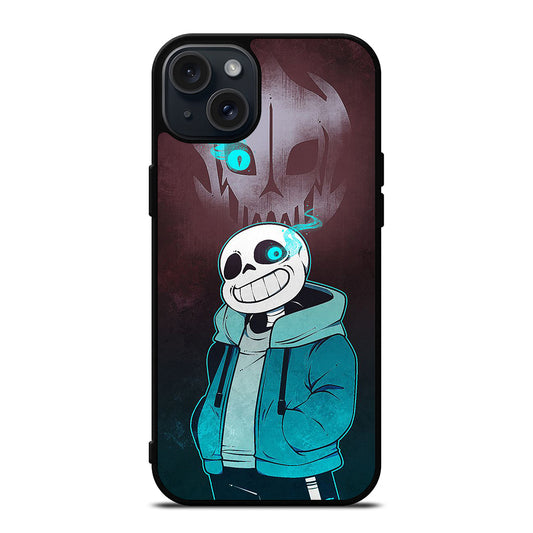 UNDERTALE SANS CARTOON 2 iPhone 15 Plus Case Cover