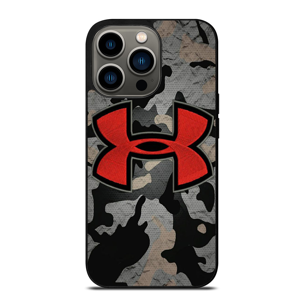 UNDER ARMOUR CAMO RED LOGO iPhone 13 Pro Case Cover
