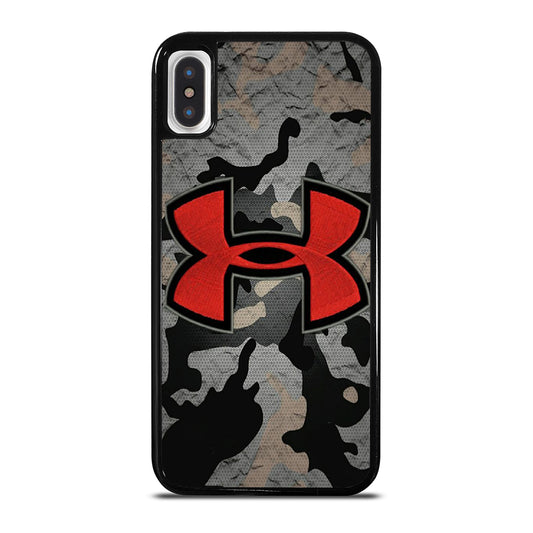 UNDER ARMOUR CAMO RED LOGO iPhone X / XS Case Cover