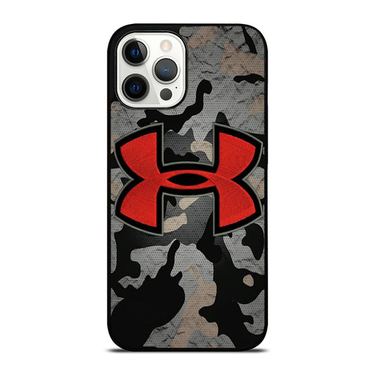 UNDER ARMOUR CAMO RED LOGO iPhone 12 Pro Max Case Cover