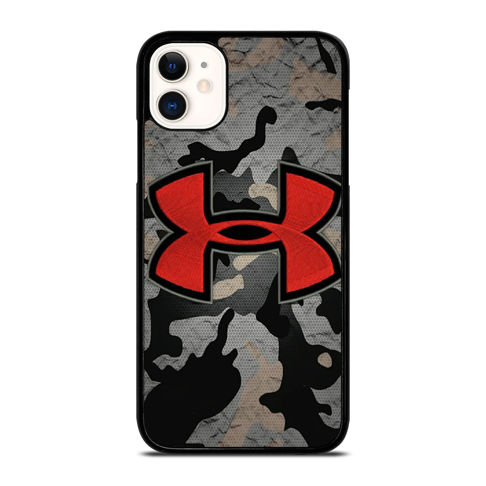 UNDER ARMOUR CAMO RED LOGO iPhone 11 Case Cover