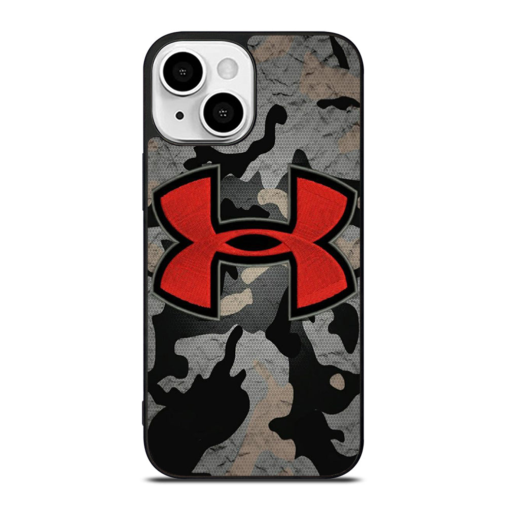 UNDER ARMOUR CAMO RED LOGO iPhone 13 Mini Case Cover