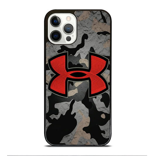 UNDER ARMOUR CAMO RED LOGO iPhone 12 Pro Case Cover