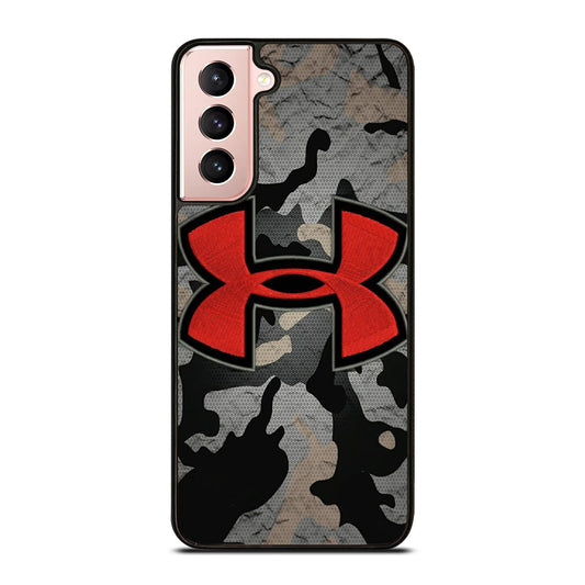 UNDER ARMOUR CAMO RED LOGO Samsung Galaxy S21 Case Cover
