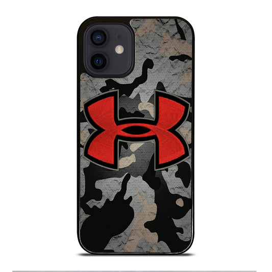 UNDER ARMOUR CAMO RED LOGO iPhone 12 Mini Case Cover