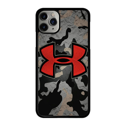 UNDER ARMOUR CAMO RED LOGO iPhone 11 Pro Max Case Cover