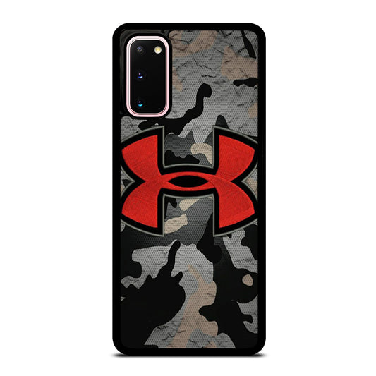 UNDER ARMOUR CAMO RED LOGO Samsung Galaxy S20 Case Cover
