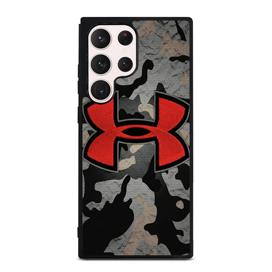 UNDER ARMOUR CAMO RED LOGO Samsung Galaxy S23 Ultra Case Cover