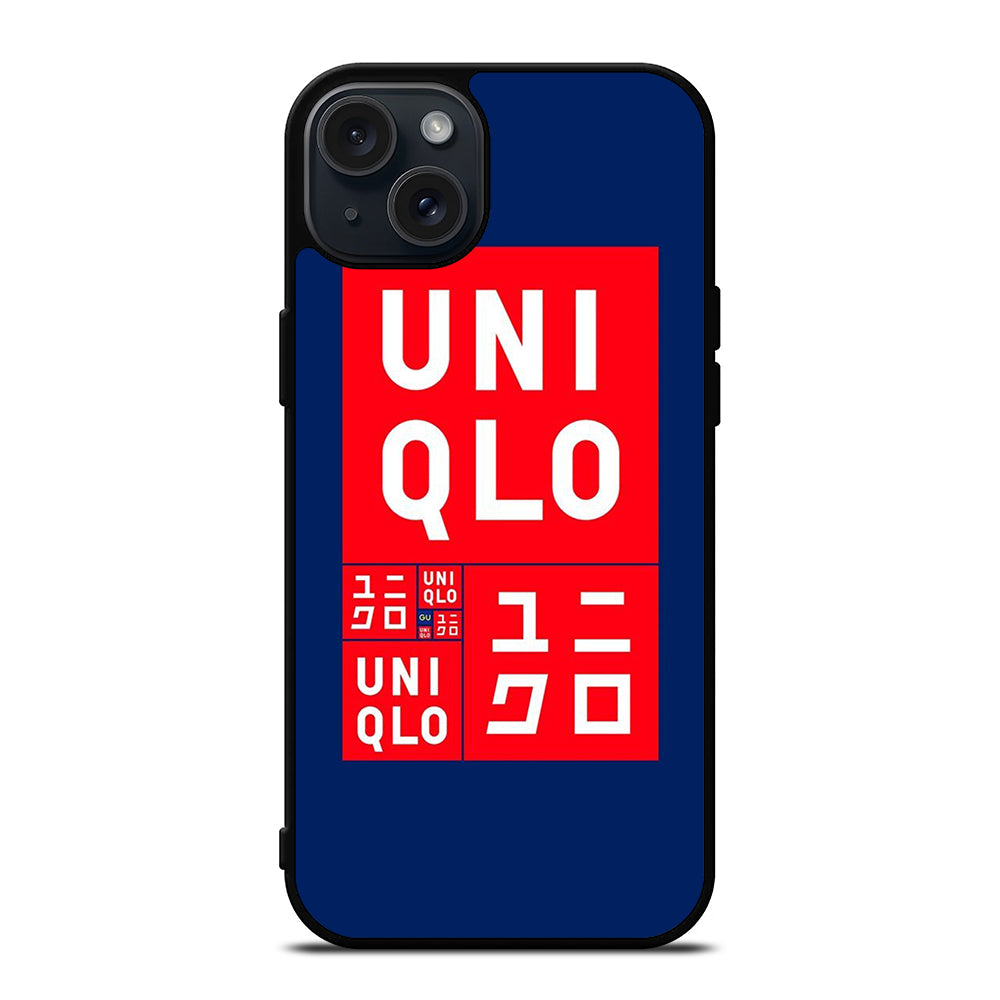 UNIQLO ICON iPhone 15 Plus Case Cover