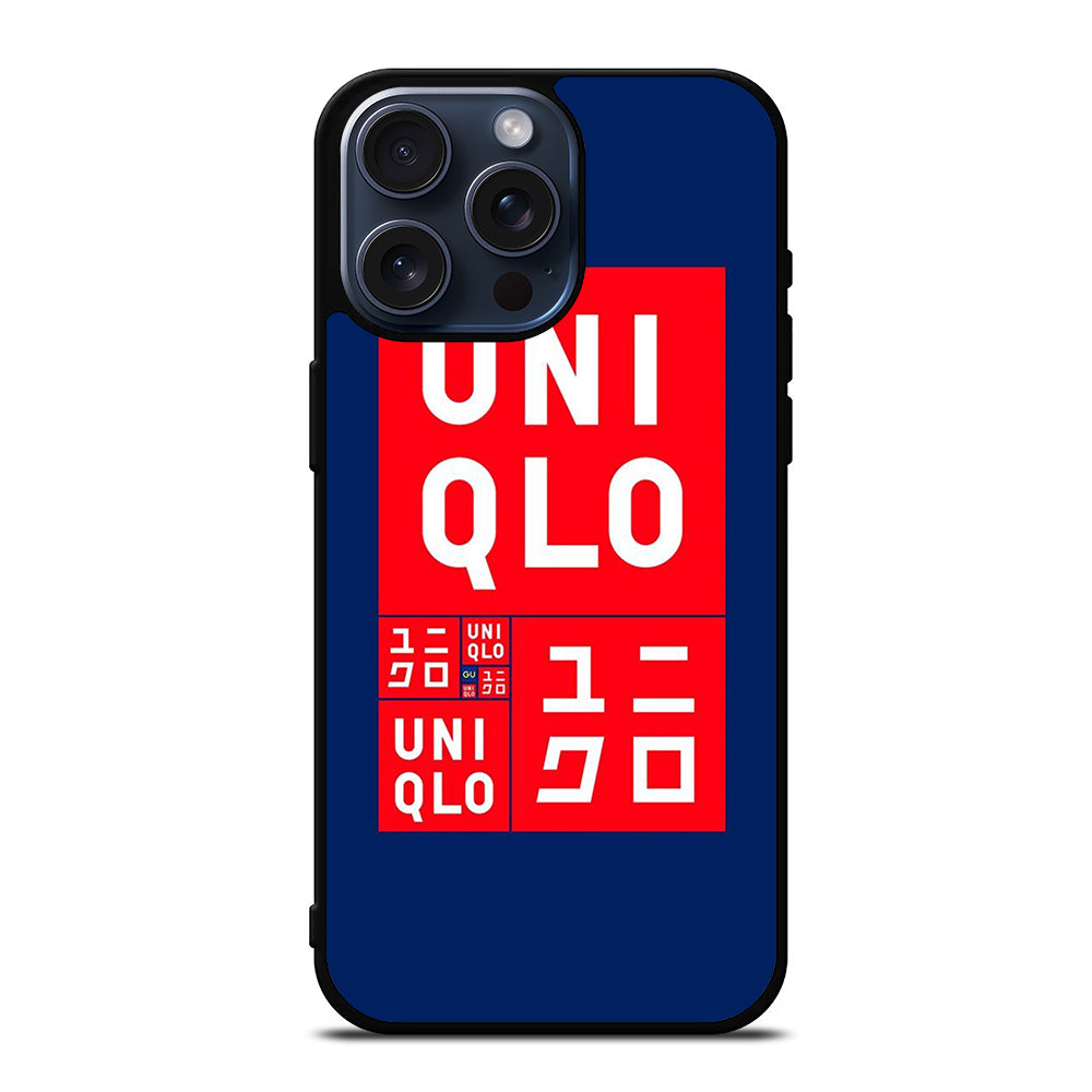 UNIQLO ICON iPhone 15 Pro Max Case Cover