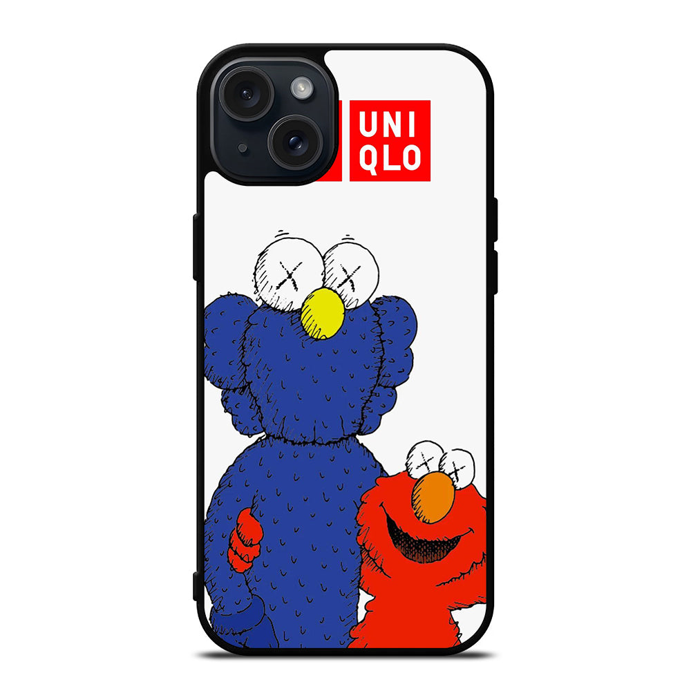 UNIQLO KAWS ICON iPhone 15 Plus Case Cover