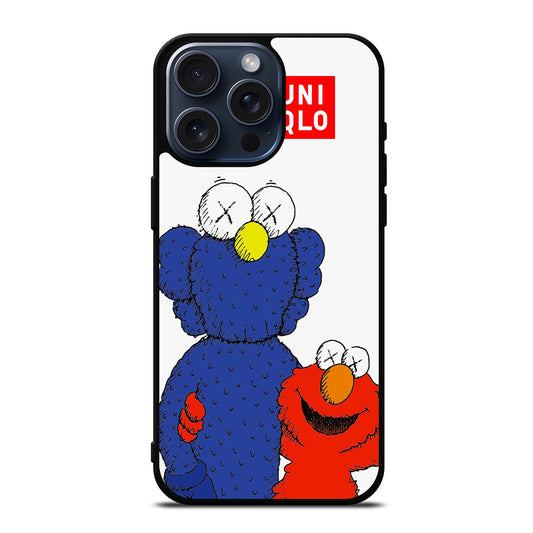 UNIQLO KAWS ICON iPhone 15 Pro Max Case Cover