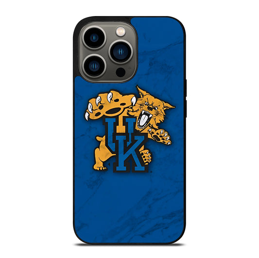 UNIVERSITY OF KENTUCKY UK MARBLE LOGO iPhone 13 Pro Case Cover