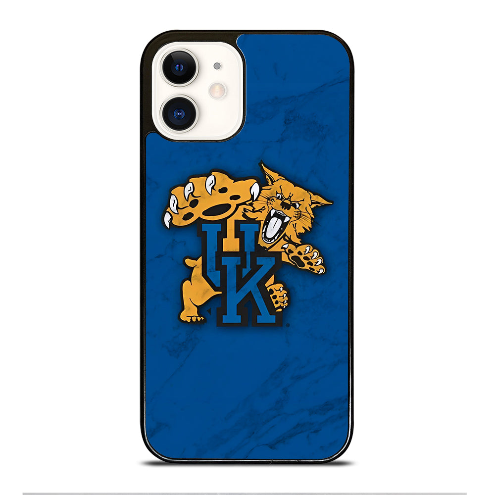 UNIVERSITY OF KENTUCKY UK MARBLE LOGO iPhone 12 Case Cover