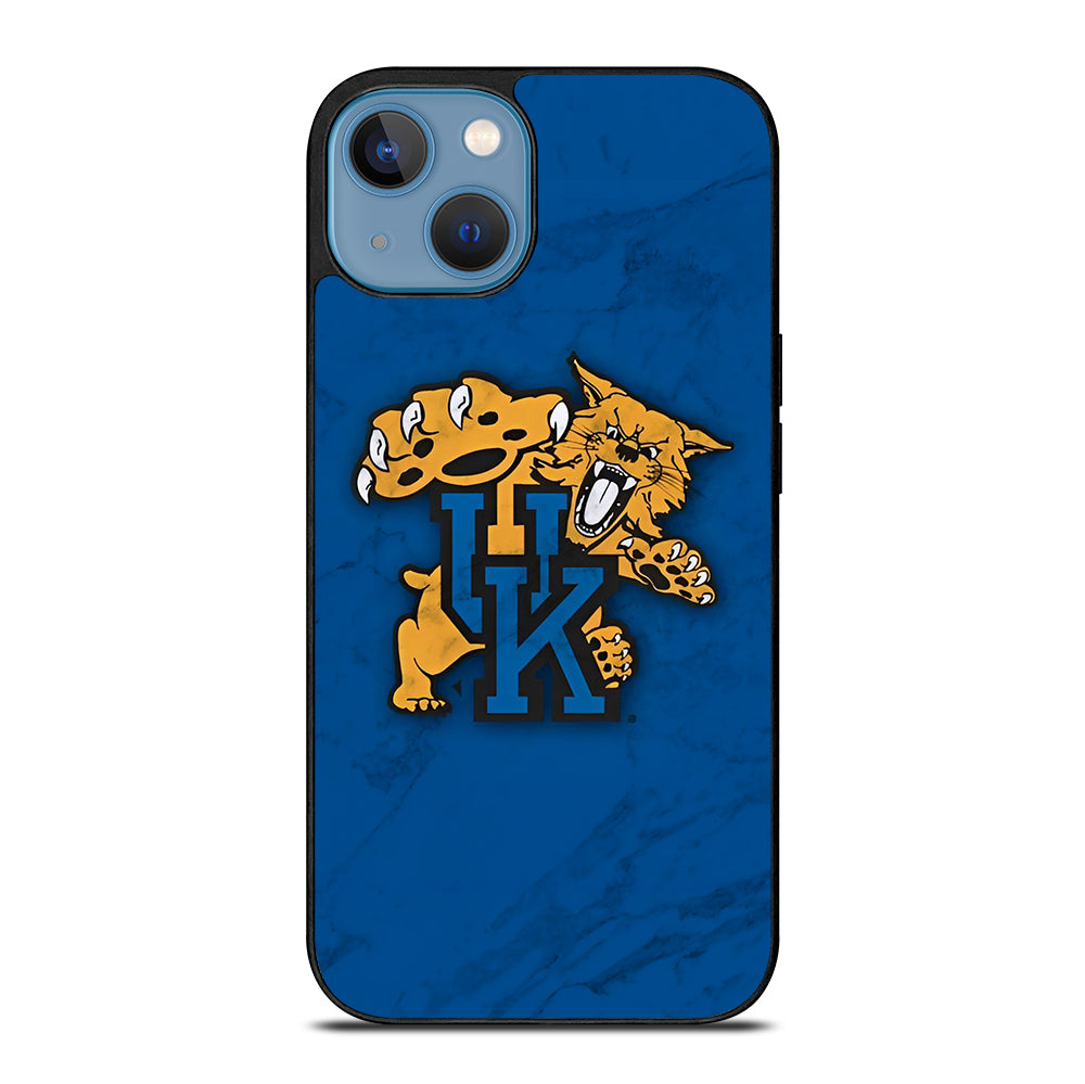 UNIVERSITY OF KENTUCKY UK MARBLE LOGO iPhone 13 Case Cover