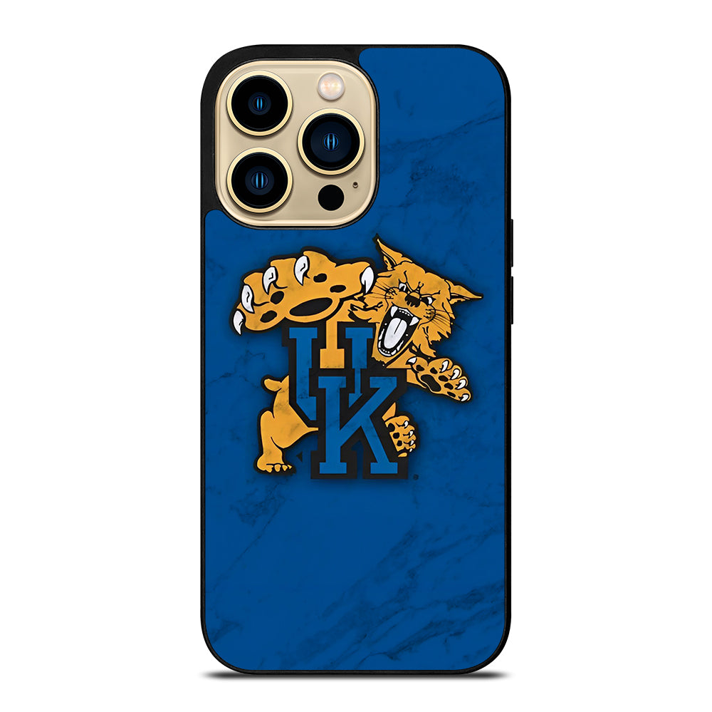 UNIVERSITY OF KENTUCKY UK MARBLE LOGO iPhone 14 Pro Max Case Cover