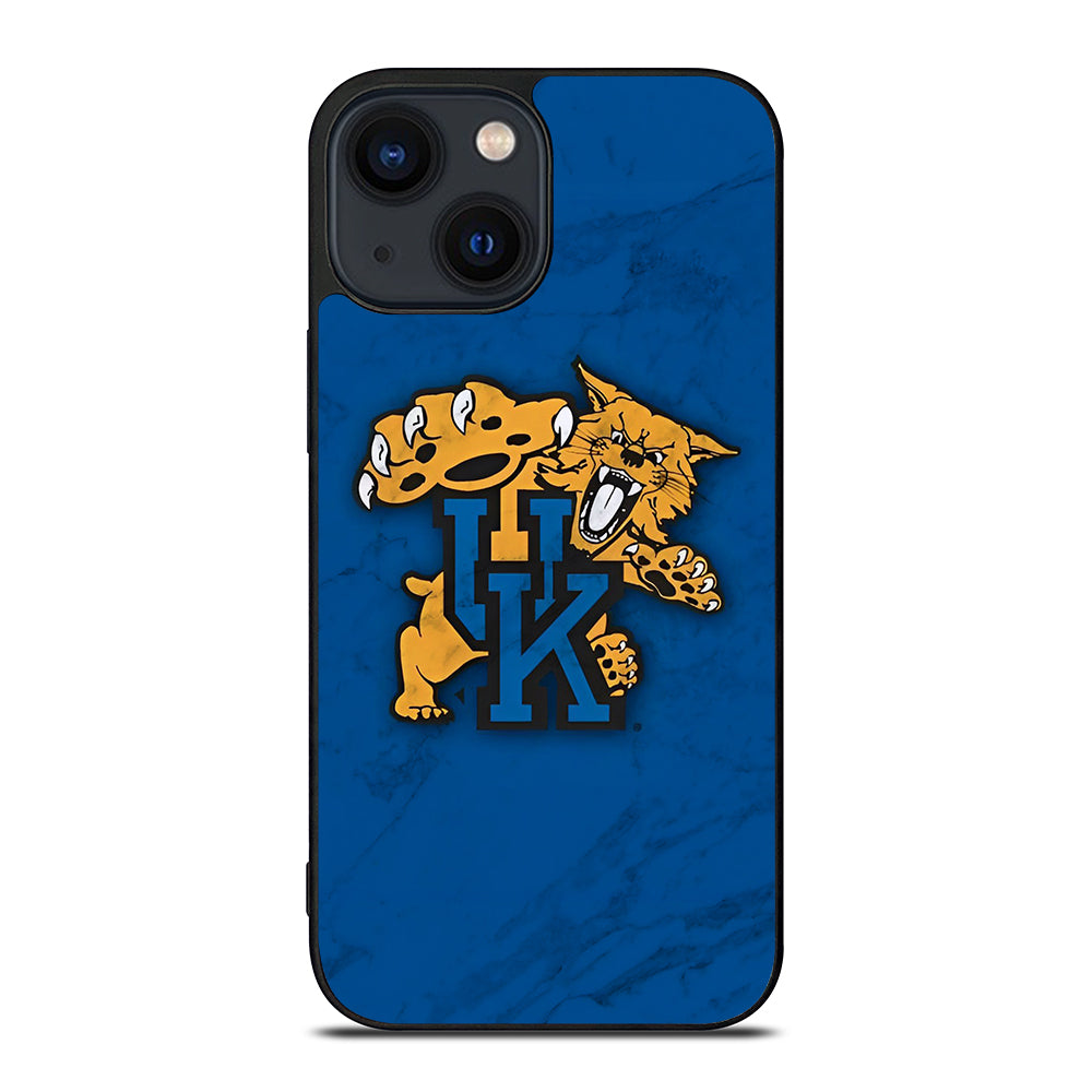 UNIVERSITY OF KENTUCKY UK MARBLE LOGO iPhone 14 Plus Case Cover