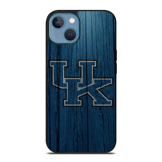 UNIVERSITY OF KENTUCKY UK WOODEN iPhone 13 Case Cover