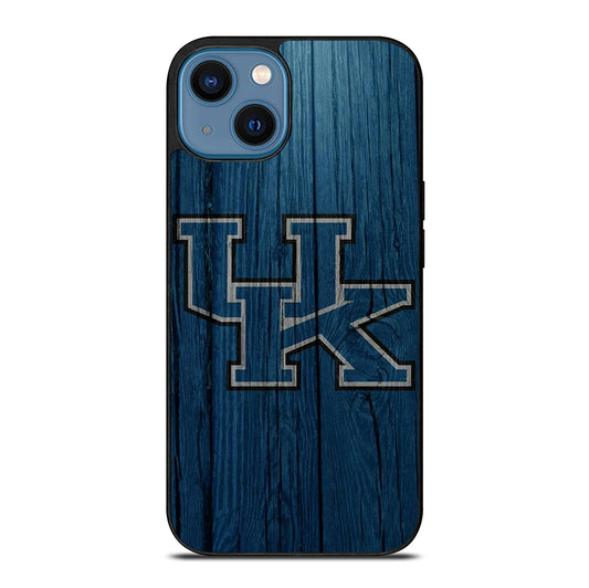UNIVERSITY OF KENTUCKY UK WOODEN iPhone 14 Case Cover
