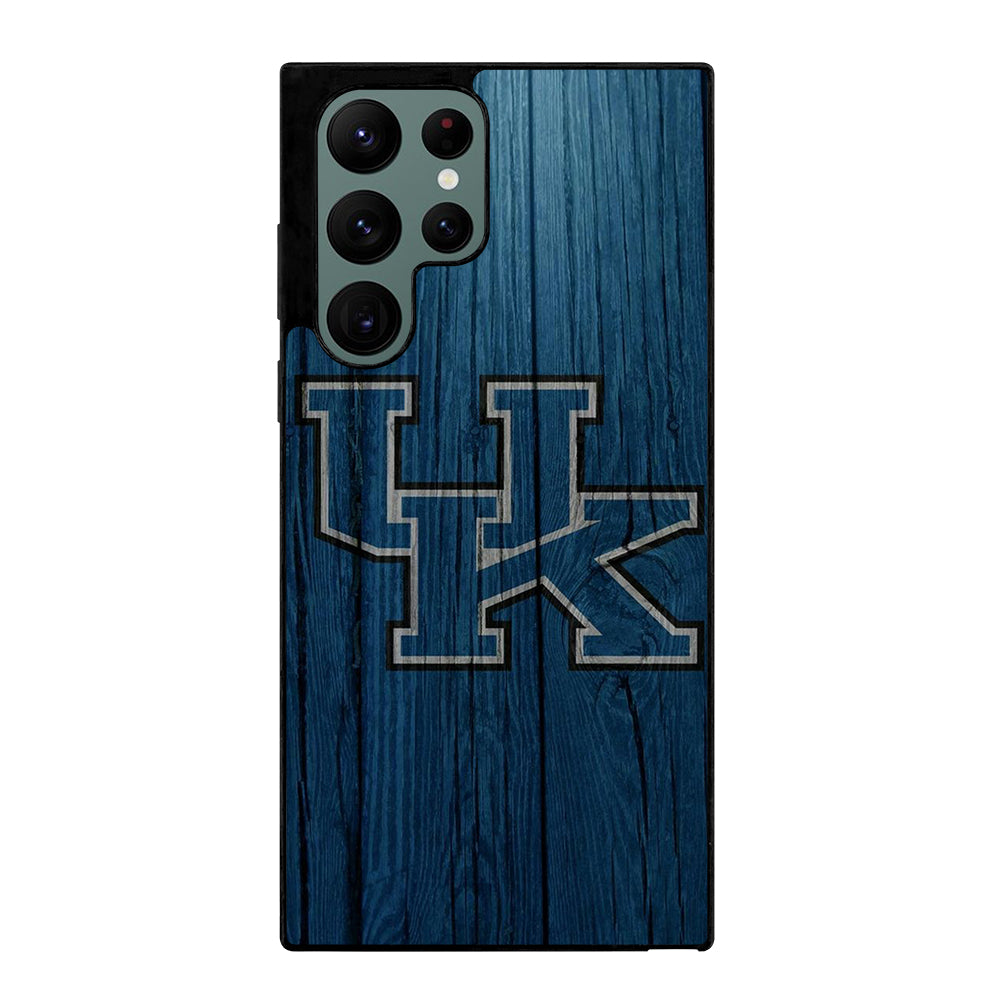 UNIVERSITY OF KENTUCKY UK WOODEN Samsung Galaxy S22 Ultra Case Cover