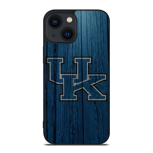 UNIVERSITY OF KENTUCKY UK WOODEN iPhone 14 Plus Case Cover
