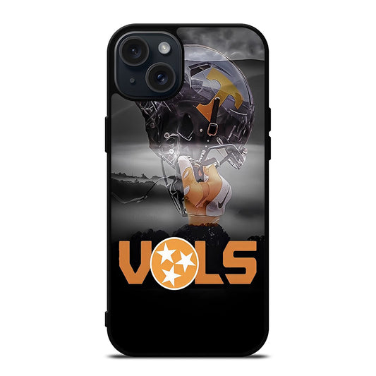 UNIVERSITY OF TENNESSEE UT VOLS HELMET iPhone 15 Plus Case Cover