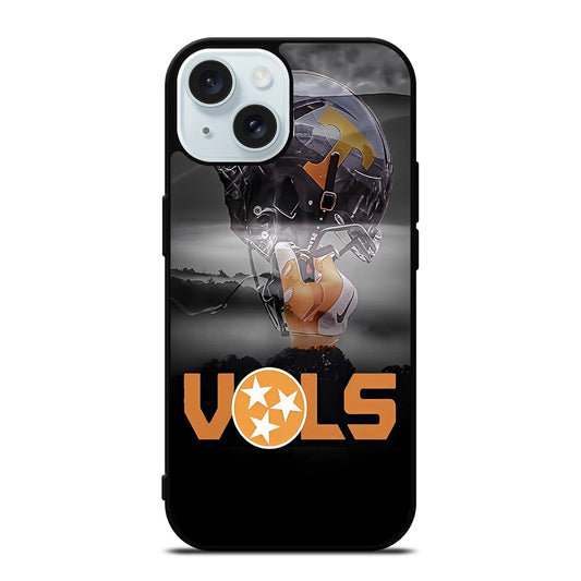 UNIVERSITY OF TENNESSEE UT VOLS HELMET iPhone 15 Case Cover