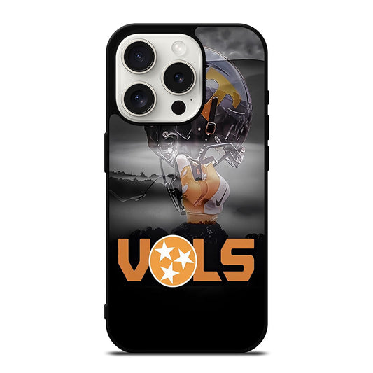 UNIVERSITY OF TENNESSEE UT VOLS HELMET iPhone 15 Pro Case Cover